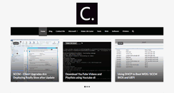 Desktop Screenshot of coryfiala.com